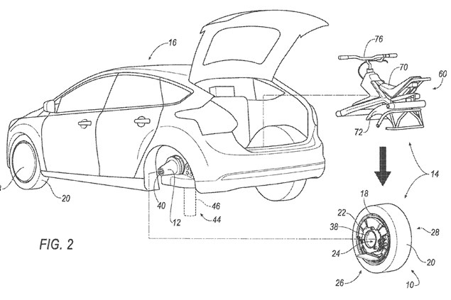 Ford Kembangkan Teknologi Monowheel Untuk Atasi Kemacetan