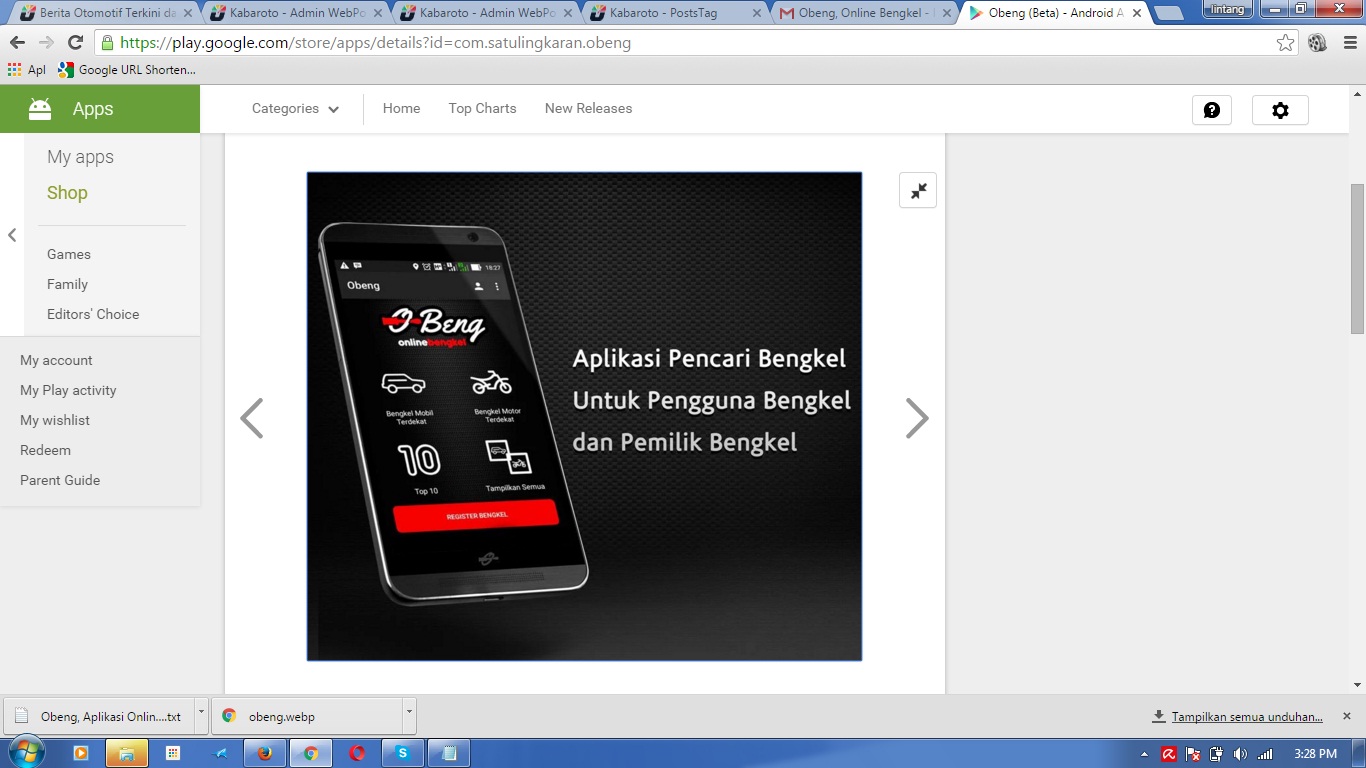 Obeng Bersifat Friendly