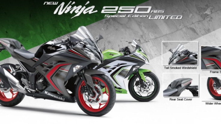 Kawasaki Luncurkan Ninja 250 ABS Special Limited Edition 