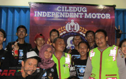 Ratusan Bikers Padati Anniversary Cileduk Independent Motor (CIM)