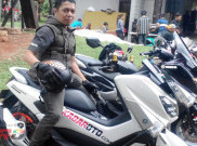Yoni Irwansyah Biker NKR Gunakan Yamaha NMax Bersticker KabarOto
