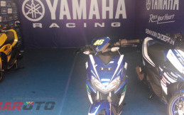Yamaha Aerox 125LC Jadi Official Paddock Bike Yamaha Racing Team Indonesia