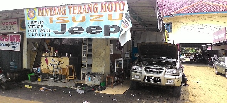 Bengkel Bintang Terang Motor, Spesialis Isuzu dan Jeep