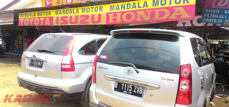Bengkel Mandala Motor Sedia Suku Cadang Toyota, Honda, dan Isuzu