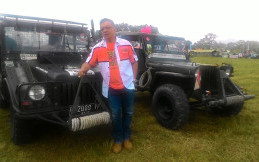 Rizky Santosa: Saya Bangga 700 Pecinta Jeep Tumplek Blek di Sini