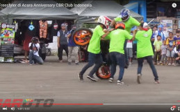 Video Freestyler di Acara Jamnas CBR Club Indonesia