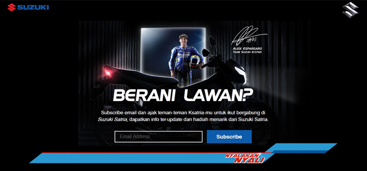 PT Suzuki Indomobil Sales 2W Luncurkan Website untuk Sambut Satria Baru