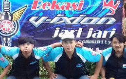 Bekasi V-Ixion Jari-Jari Gelar Touring Santai
