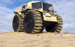 Mekanik Asal Rusia Ciptakan Truck Monster Segala Medan, Sherp ATV