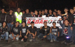 Kabaroto Kopdargab dengan Komunitas Motor di Tangsel