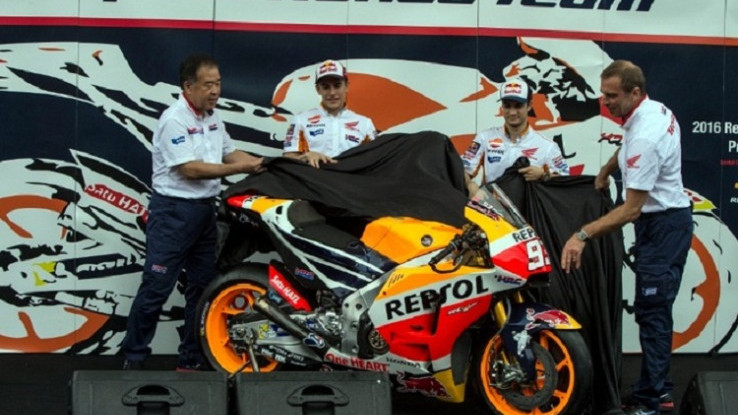 Marquez dan Pedrosa Kenalkan Motornya Pada MotoGP 2016 di Sentul