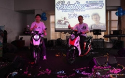 Serunya Valentine Day Bersama New Fino Blue Core