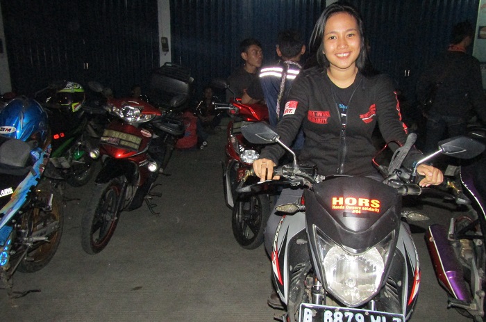Nurlita, Lady Bikers Itu Tidak hanya Mencari Teman Tetapi Dapat Keluarga
