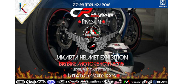 Jakarta Helmet Exhibition (JHE) Kedua Diadakan pada 27-28 Februari 2016