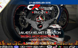 Jakarta Helmet Exhibition (JHE) Kedua Diadakan pada 27-28 Februari 2016