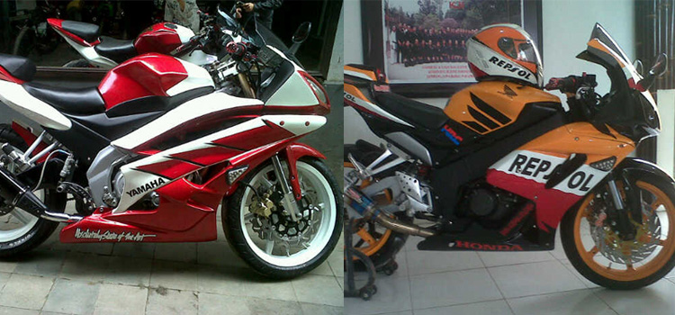 Ingin Ubah Tampilan Motor Sport, Datang saja ke Custom Bike Refair (CBR)