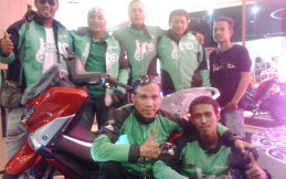 Jakarta Helmet Exhibition 2 Diserbu GoMAX
