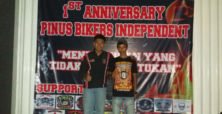 Komunitas Motor Pinus Bikers Independent, Satukan yang Tidak Bisa Disatukan
