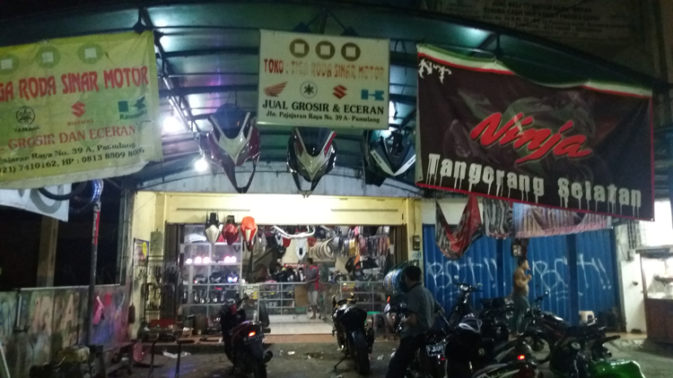 Bengkel dan Aksesoris Tiga Roda Sinar Motor, Ada Apa Saja?