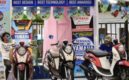 Peluncuran Yamaha New Fino 125 Blue Core di Makassar