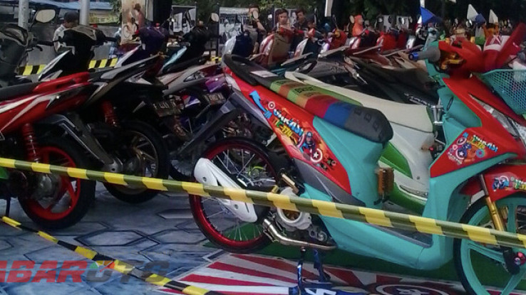 Honda Modif Contest (HMC) 2016 Geger oleh Kehadiran Jokowi