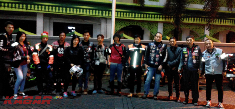 Touring Gabungan Bersama 8 Komunitas Motor