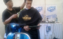 Nick The Barbership, Pangkas Rambut Cerdas di Atas Motor ala Unity Pitstop