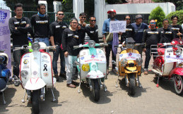 Komunitas Scooter Sambangi Wisata Bersejarah, Pecahkan Misi Kode Cowo dari Parjo