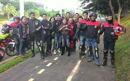 Acara Ngeluyur Komunitas Motor Javaradist ke-9