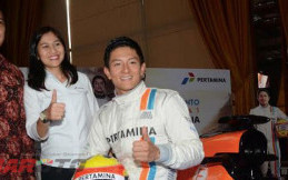 PT Pertamina Lepas Rio Haryanto Jalani Balap Formula 1