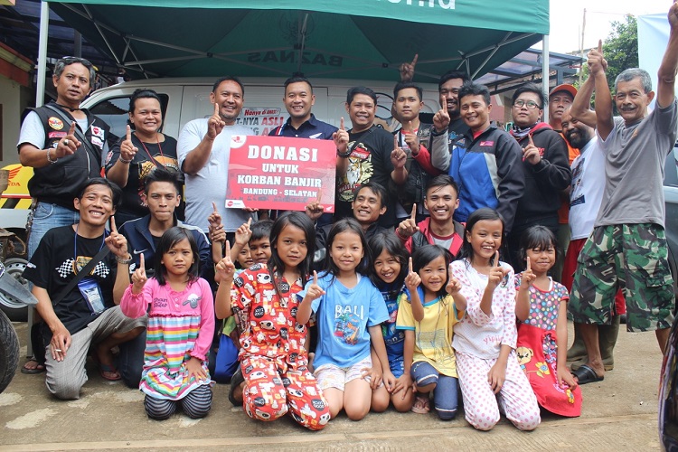 Bantu Musibah Banjir di Bandung, DAM Adakan Aksi Sosial dan Service Gratis