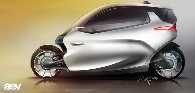 Lit Motors Ciptakan C1, Mobil Dengan Dua Roda