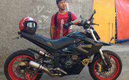Chemonk Modified Persembahkan Supermoto Ogah Jinjit