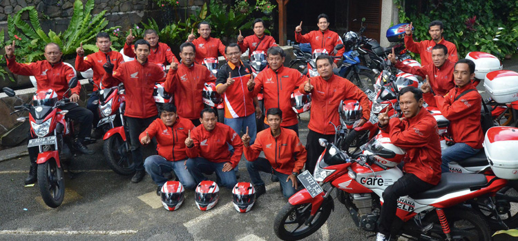 Mekanik HELP Lakukan Fun Safety Riding 