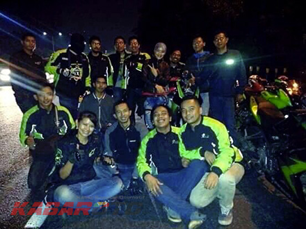 Jakarta Kawasaki Ninja (foto : dok Pribadi)