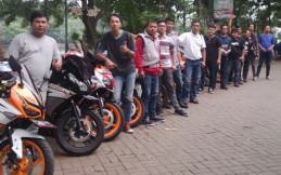 Kopsan Bareng KabarOto Bersama Komunitas Motor CJC (CBR Java Comunity)
