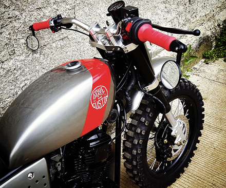 Custom bike ala The walking dead