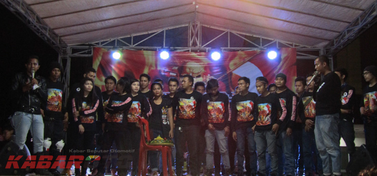 6 Komunitas Motor Adakan Anniversary Bersama