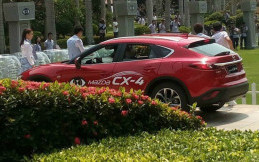 Sosok Mazda CX-4 Terungkap ke Publik