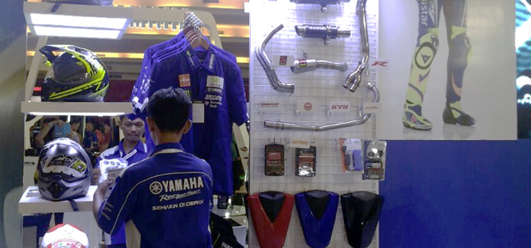 Yamaha Berikan Diskon 10% Apparel di IIMS 2016