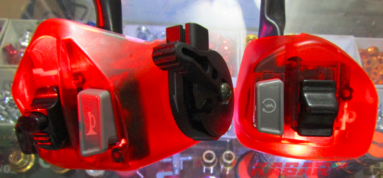 Aksesoris Unik, Panel Saklar Transparan Untuk Skuter Matic