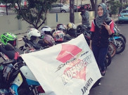 Lady Biker Zihan yang Utamakan Safety Riding