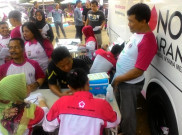 Ratusan Bikers Ikuti Acara Donor Darah Massal