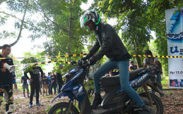 Unity Pitstop Gelar Workshop Safety Riding Offroad di Samarinda
