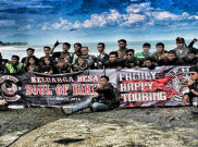 Family Hapy Touring (FHT) Bandung Gelar Anniversary di Sawarna