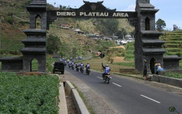 Wisata Dieng Salah Satu Tujuan Touring Para Bikers