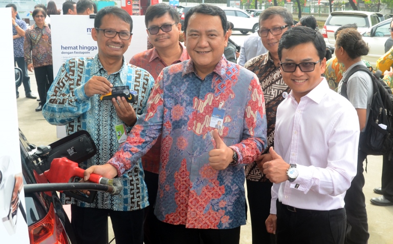 Pertamina dan Mandiri Luncurkan Program Promo Pertamax Series 