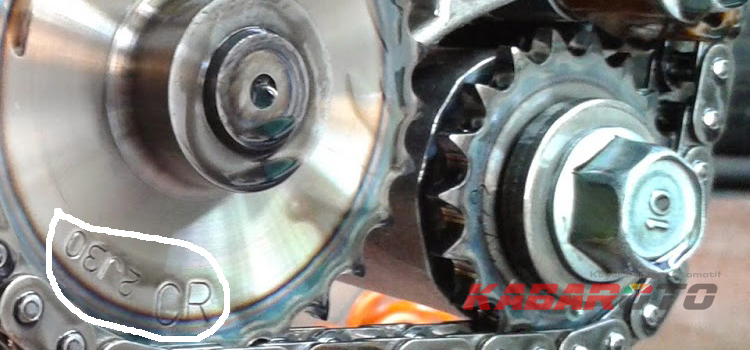 Suku Cadang Sprocket, Gear dan Chain Set KIA Carnival Diesel harus Bertanda CR