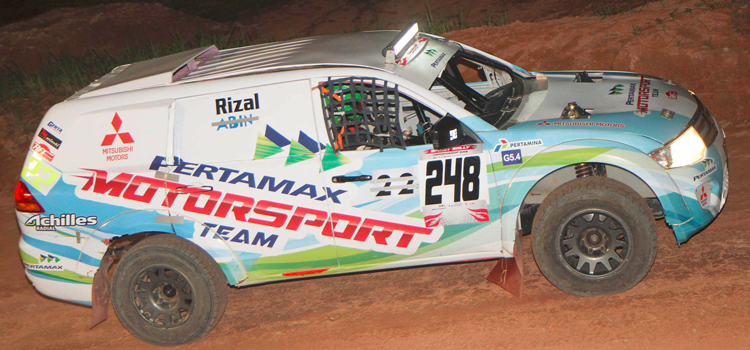 Rizal Sungkar Menjadi yang Tercepat di Dua Kelas Seri Pertama Pertamax Sprint Rally Championship 2016