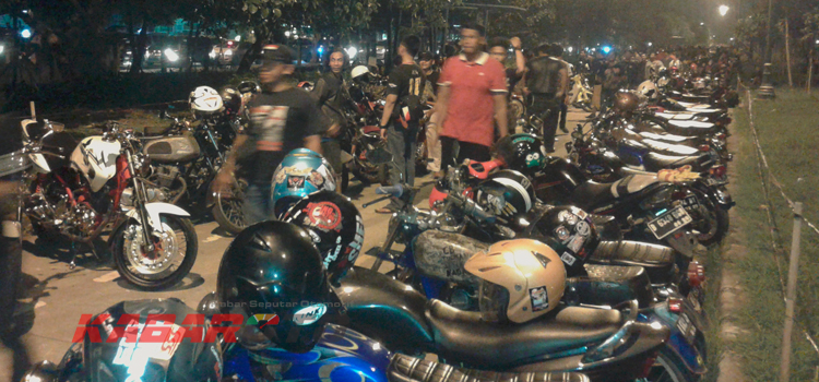 Kopdargab Komunitas Motor CB DKI dan Anniversary HCBC Benhil